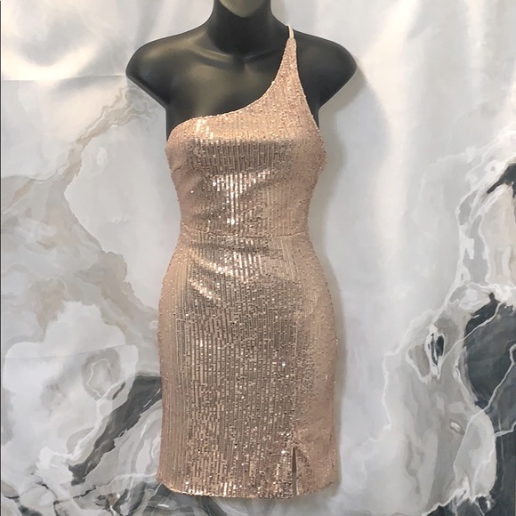 Let the Beat Drop Dress Bronze Hello Molly - Picture 6 of 11